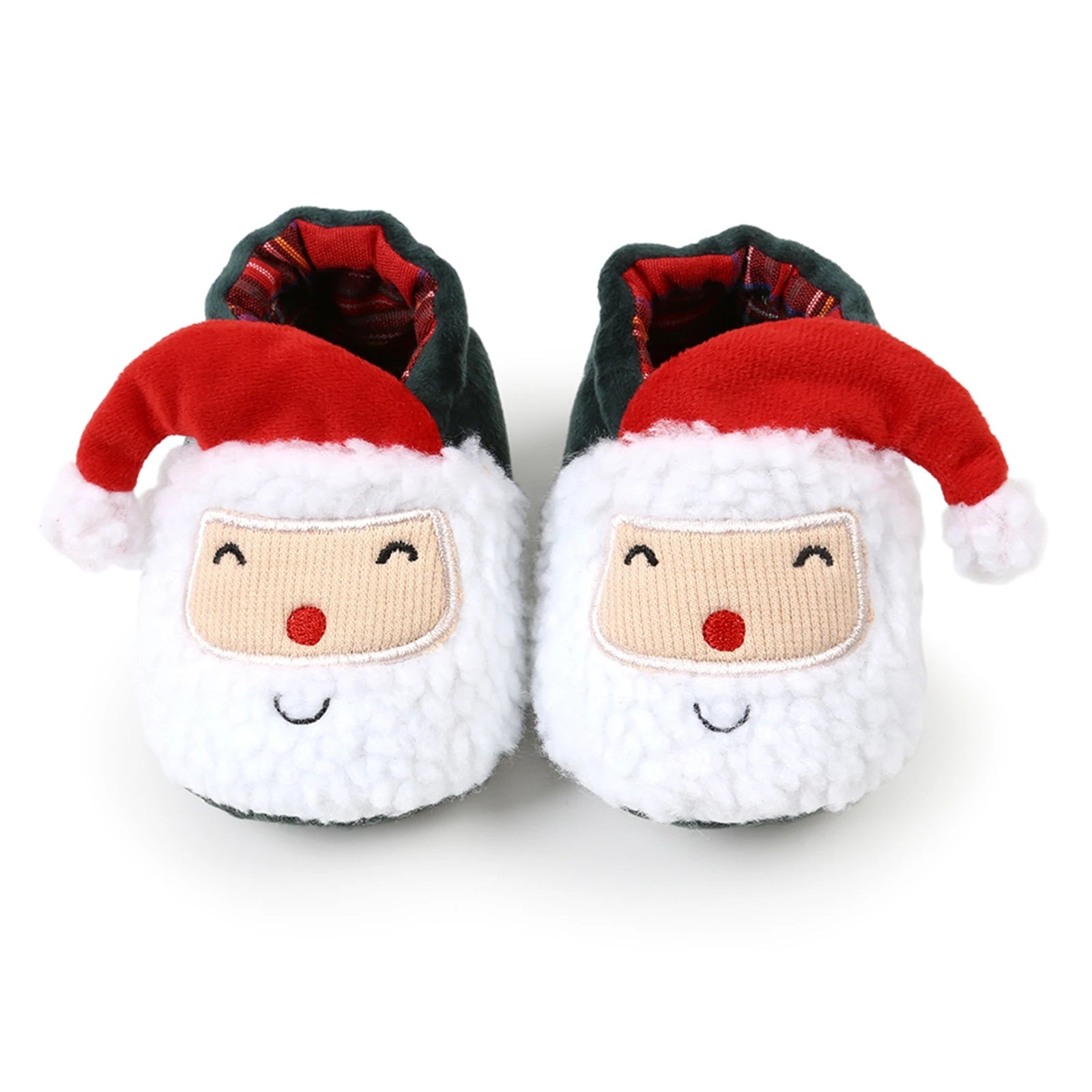Christmas  Shoes  Winter Snow Boots Cute Cartoon Santa Claus Warm  Walking Shoes Girls Boy Crib Shoes First Walker