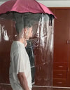 Creative Umbrella with Rainproof Cloth Detachable Raincoat Parasol Paraguas Splash-proof Rain Gear for Man Woman Kids Raincoat