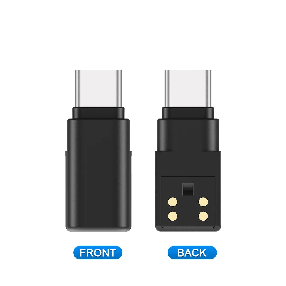 Lightning Type-C Adapter for BY-WM3D/WM3U Wireless Microphone iOS Devices Android Smartphone Accessories