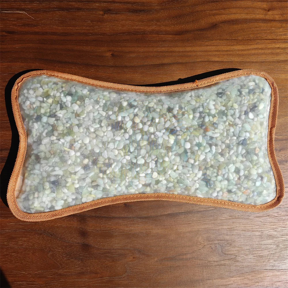 l Souterrain Jade Particle Pillow Small Stone Pillow Cooling Summer Pillow Single Person Bedding Universal ape