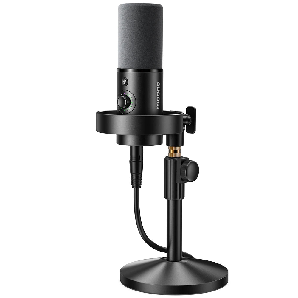 PD300X Dynamic Microphone XLR USB Podcast Recording Mic 192kHz24bit for Content Creation Home Audio Studio Noise Reduction