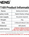 Universal Battery Tester 9V 1.5V Button Cell Test LCD Battery Indicator Gauge Checker Household Analyzer Meter Tools