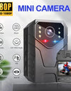 Mini Body Camera Full HD 1080P 2 Inch IPS Touch Screen Night Vision Video Recorder Security Guard Police Body Mini Cam