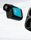 Laser Range Finder PF210 Black,660 yd Golf Rangefinder,600M Golf Distance Meter  Fast Flagpole Lock, Great for Golfing