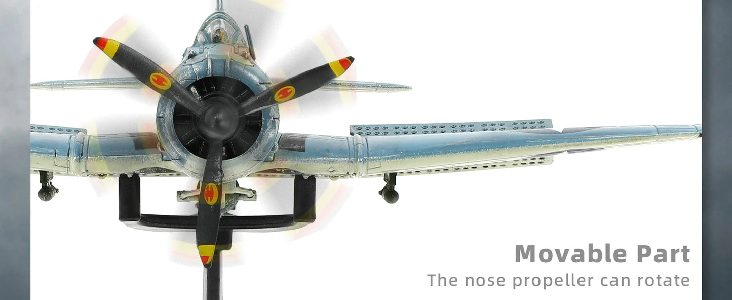 1/72 Douglas SBD-2 Dauntless Midway Diecast Dive Bomber Model