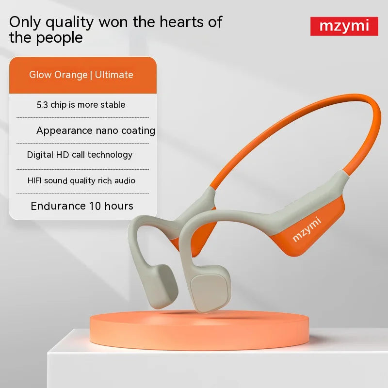 Neckband I18PRO Bluetooth5.3 Headphones Bone Conduction Sport Earbuds HiFi Sound TWS Earphones Wireless Headest For XIAOMI