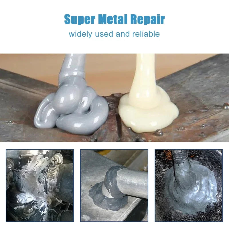 Cold Welding Metal Repair Glue – Heat-Resistant High-Strength AB Epoxy Resin Adhesive