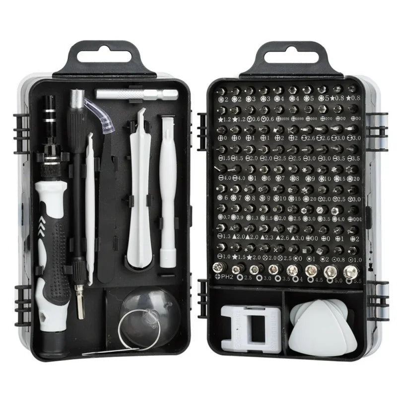 115 in 1  Precision Screwdriver Set Mini Repair Tool Kit for Computer Laptop Cell Phone PC MacBook Household Repair Tool