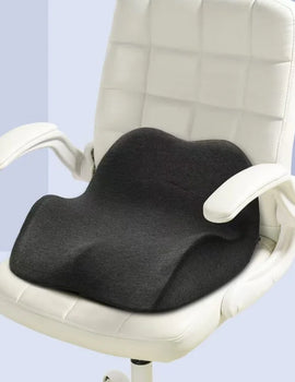 Ergonomic Memory Foam Office Chair Seat Cushion Orthopedic Lumbar Support Pillow for Back Pain Relief Hip Home Office Desk Mat