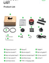 ROAD TO SKY Bicycle Taillight Smart Brake Vibrate Sensing Bike Rear Light Waterproof Type-C MTB Road Cycling Tail Light