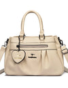 Crossbody Bag Soft Leather Handbag Shoulder Bag Luxury Large Capacity Casual Tote