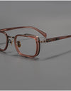 eyeglass frames titan Prescription men reading glasses women Myopia Computer blue light prevention discoloration