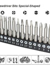 Precision Y U Shaped Triangle Screwdriver  Bit 1/4in Inner Cross Three Points Screw Driver Security Tip For Power Drill