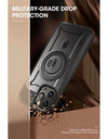For iPhone 14 Pro Max Case 6.7“ 2022 with Built-in Tempered Glass Screen Protector UB Mag Pro Full Body Rugged Case