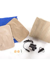 Foldable Car Travel Bed PVC Flocking Inflatable Mattress For SUV Interior Accessories Portable Comfortable Sleeping Pad
