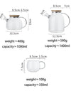 1L/1.8L Borosilicate Glass Teapot Set Clear Teapots With Cup Removable Filter Spout Drinkware For Loose Leaf Blooming Tea