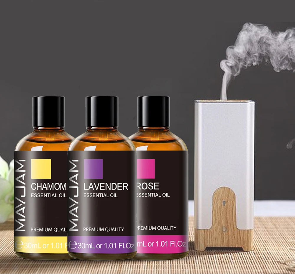 Humidifier Essential Oil Lavender Vanilla Sandalwood Eucalyptus Geranium Tea tree Oil For Skin Care Massage Diffuser Oil