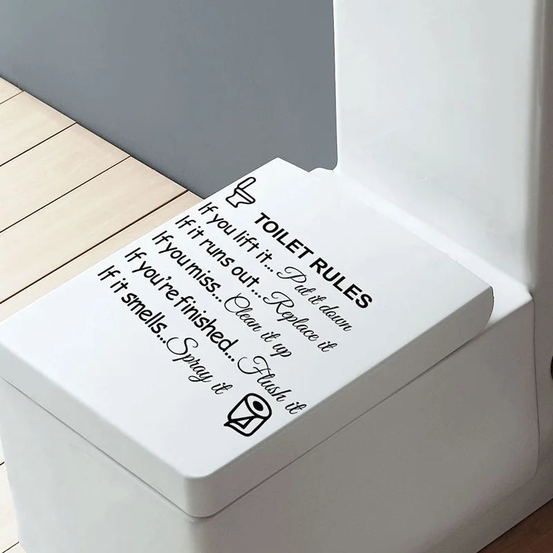 3D Cute Cartoon Funny Animal Bathroom Toilet Stickers Decals Mural WC Accessories Home Bathroom Stickers Decor