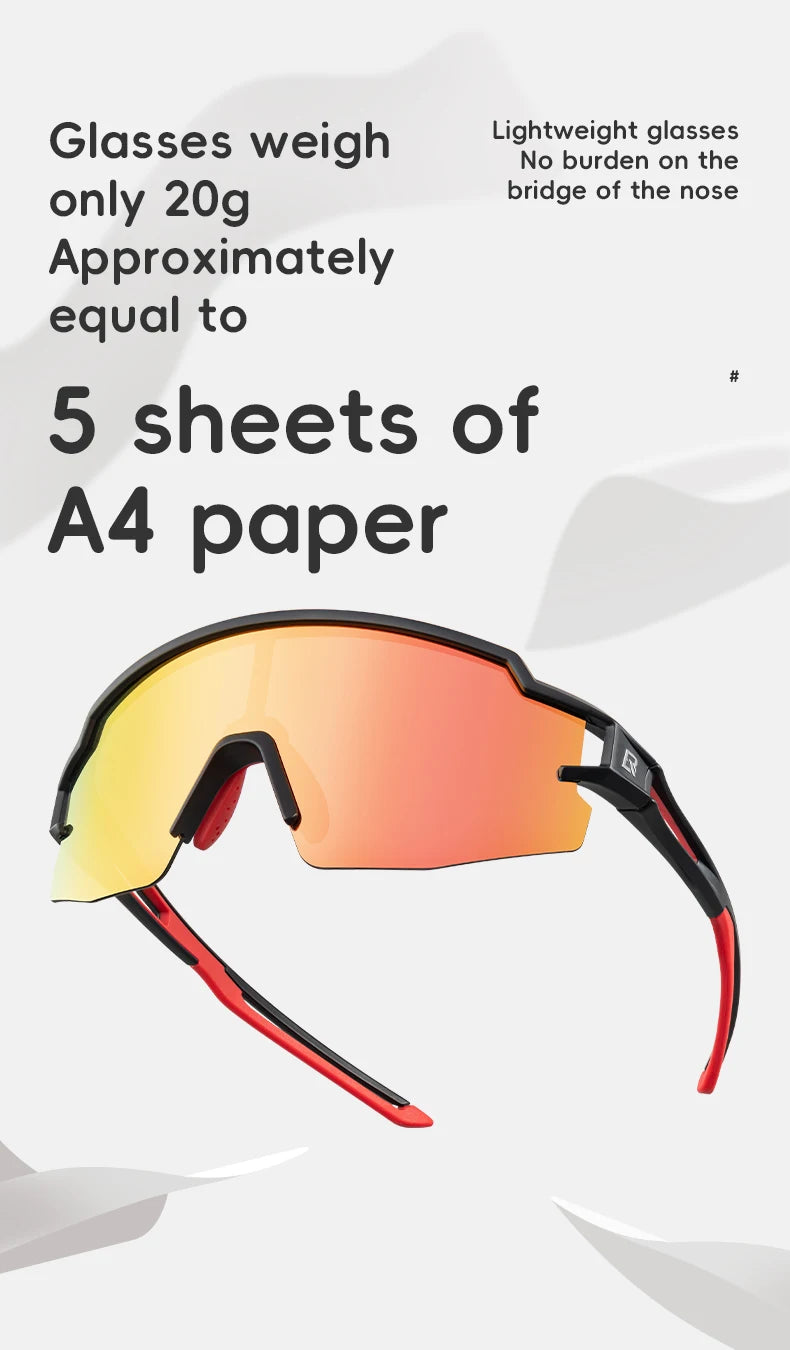 Bike Glasses Polarized UV400 Sun Protection Bicycle Goggles Boys Girls Sports Running MTB Road Sunglasses