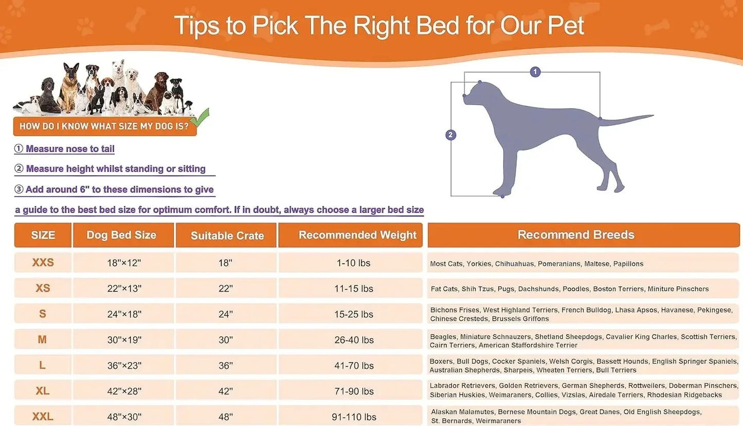 Fluffy Plush Pet Bed Sofa for Dogs and Cats