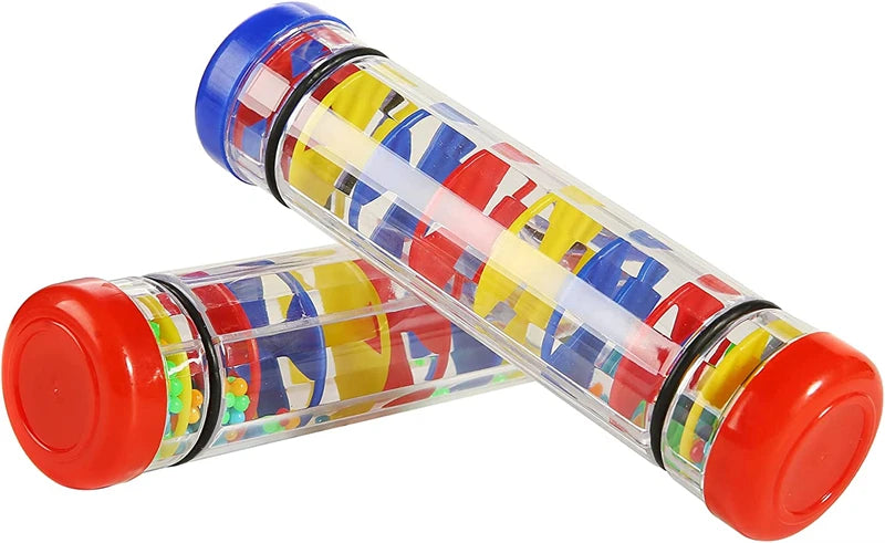 Rainmaker  Toys Rain Stick for Babies 0 6 12 Months  Rattles Toy Rainmaker Musical Instrument Montessori Sensory Toys