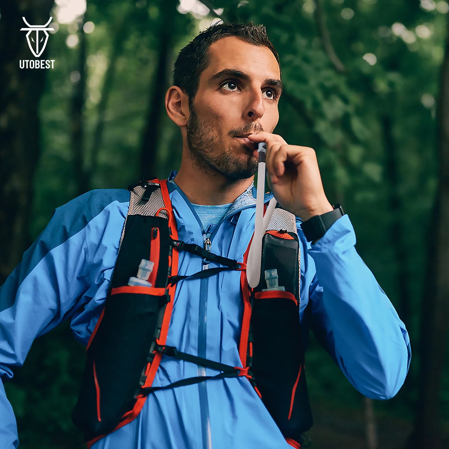 Hydration Reservoir 3L TPU Water Bladder Water Storage Bag BPA Free for Outdoor Running Cycling Climbing