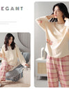 Women’s 2-Piece Pajama Set – Long Sleeve Top & Pants, Loose & Comfortable Winter Loungewear