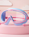 Swimming Goggles Big Frame HD View Anti-fog Waterproof 's Swim Goggles Boys and Girls Multi-color to Choose