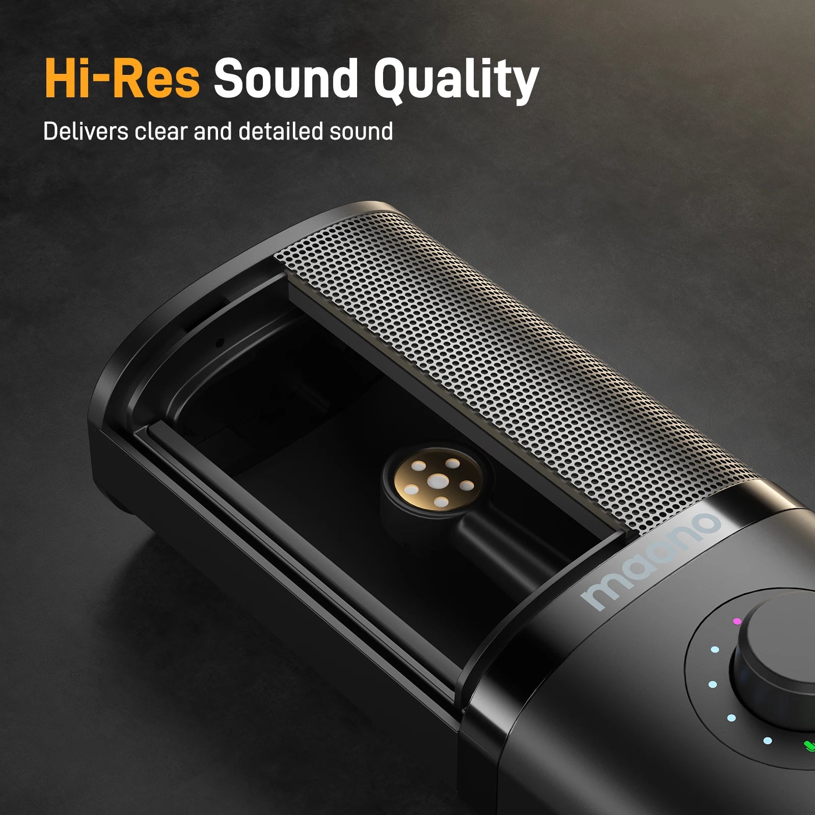 PM450 USB Condenser Microphone. Studio-mic. Comes with shock mount & software