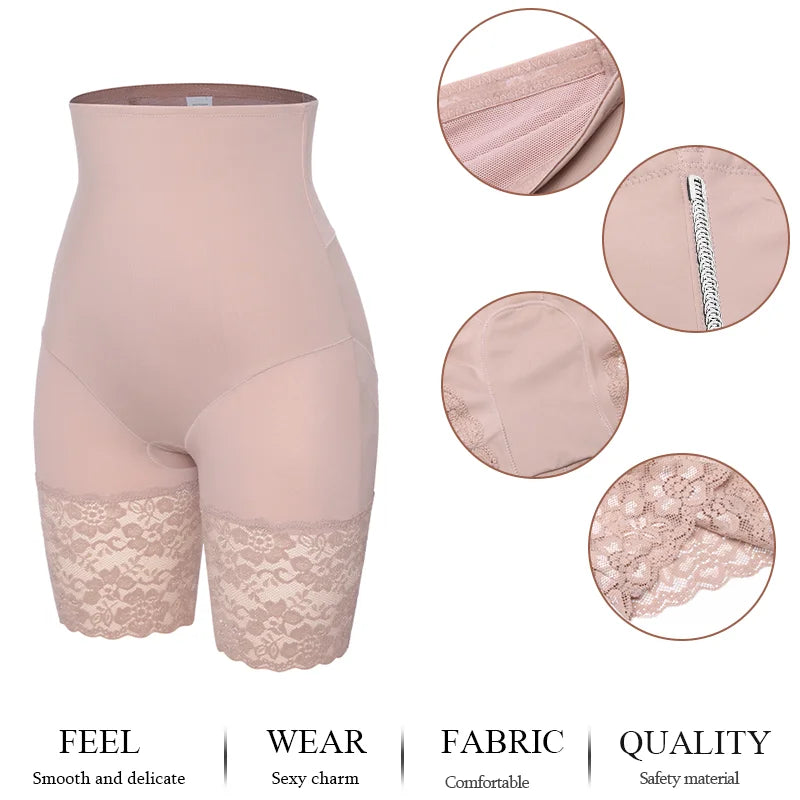 Women Butt Lifter Shapewear Control Panties Lace Seamless Tummy Slimming Underwear Shaper Waist Trainer Lingerie