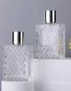 100ml 3.4 Oz Empty Refillable Spray Perfume Bottle Cosmetic Fine Mist Atomizer Portabe Glass Essential Oil Container for Travel