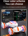 RC Stunt Car With Music Lights Double Remote Control 360° Degree Rotation Off Road Kids Rc Drift Car Toy