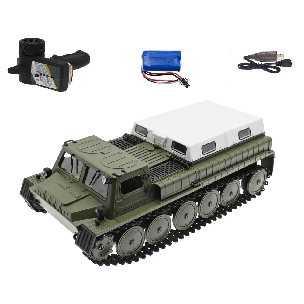 116 Scale Military Transport RC Truck Six Wheel Drive