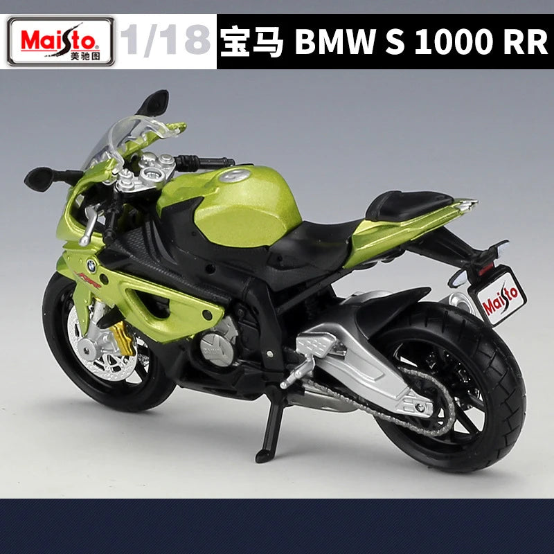 1 18 Scale BMW S1000RR Diecast Motorcycle Model