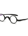 Tiny Reading Glasses Men Retro Vintage Smart Glasses Black Frame