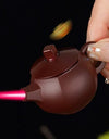Creative Teapot Gas Lighter Adjustable Flames with Playing Inflation Windproof Red Flame Cigarette Accessories Unique Gift