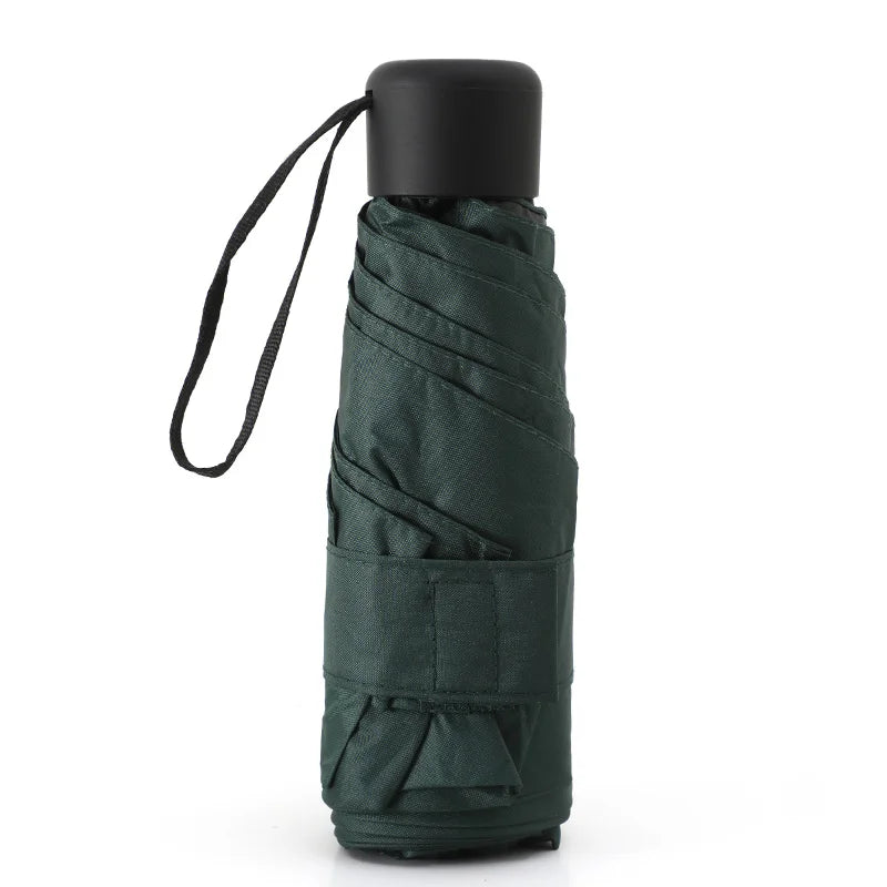 Ultralight Mini Folding Umbrella Compact Windproof Travel Sun Rain Protection