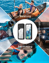 IP68 Waterproof Phone Case For Samsung Galaxy S25 S24 ultra S24 Plus, Clear Full Protection Cover For Swimming And Diving