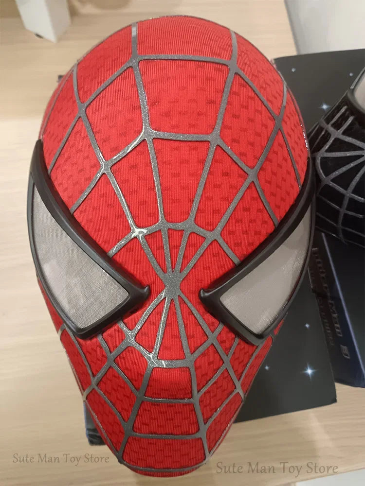 Superhero 3D Cosplay Mask with Faceshell & Detachable Lenses