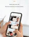 AI Voice Assistant Accurate Translator 138 Languages Video Photo Record Translate Simultaneous Interpretation Translation