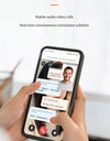 Mini AI Voice Assistant Accurate Translator 137 Languages Video Photo Record Translate Simultaneous Interpretation Translation