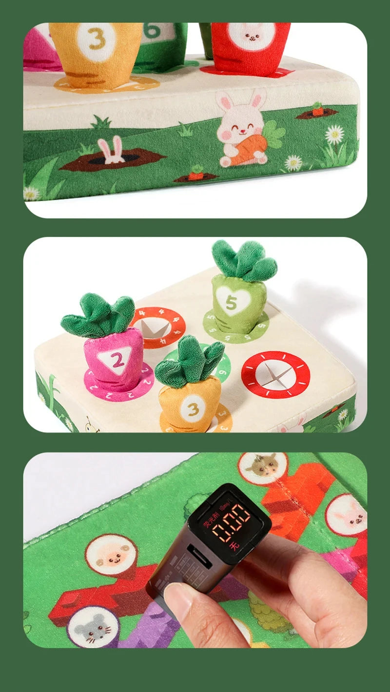 Toys 0 12 Month Tissue Box Pull Out Radish Toy Games s Fine Motor Skills Toys Montessori Early Learning Sensory Toy