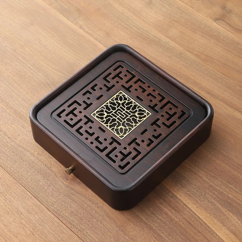 Home And Kitchen Tea Tray Portable Dishes For Tea Ta Kawi Bamboo Rectangle Wooden Tray For Chaban Tea Table Serving Trays