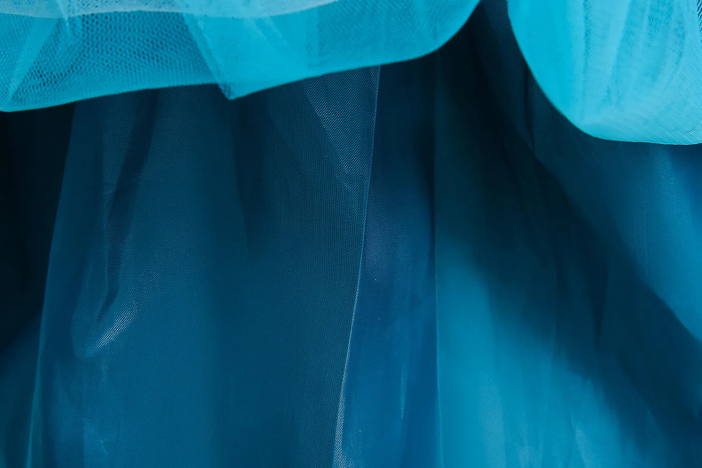 Mermaid Princess Cosplay Dress for Girls Carnival Birthday Party Costume