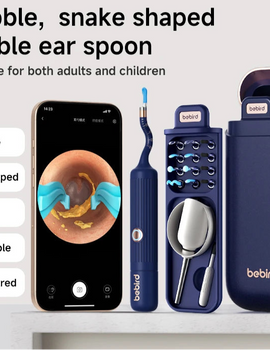 EarSight Plus I35R R37R D39R Visual Earpick Bendable & Affordable All-in-1 Ear Rod Earwax Removal Kits