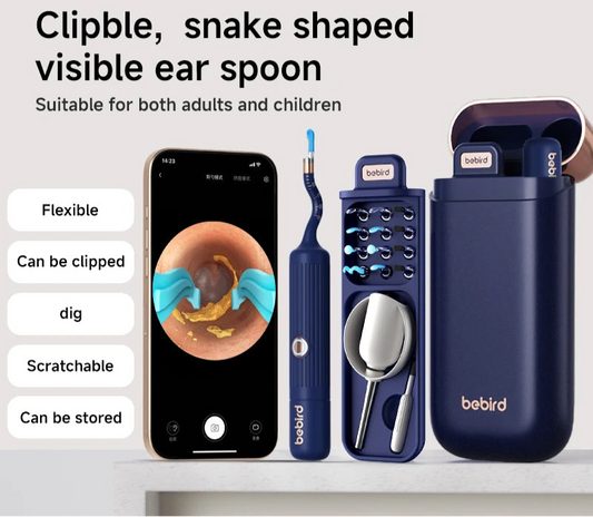 EarSight Plus I35R R37R D39R Visual Earpick Bendable & Affordable All-in-1 Ear Rod Earwax Removal Kits