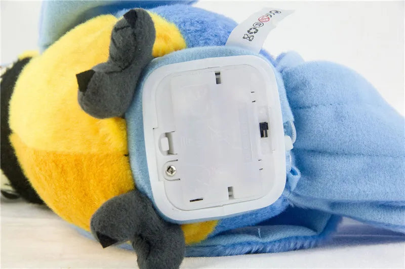 Parrot Talking Electronic Speaking Record Repeats Cute Soft Stuffed Animal Bird Doll  s  Gift