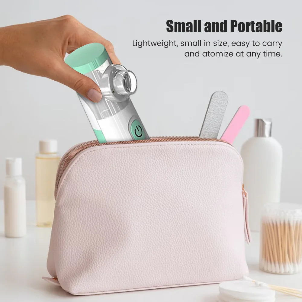 Handheld portable Inhale Nebulizer Mesh atomizer silent inhaler nebuliser inhalator  adult nebulizador Dry Battery Type