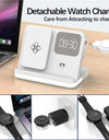 Wireless Charger Stand For iPhone 15 14 Samsung S23 S22 Ultra Fold Z Flip Galaxy Watch Active Buds Fast Charging Station Holder