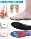 1 Pair Foot Massage Magnetic Insoles, EVA Massage Comfort Insoles with Foot Therapy Unisex for Blood Circulation Stress Relief